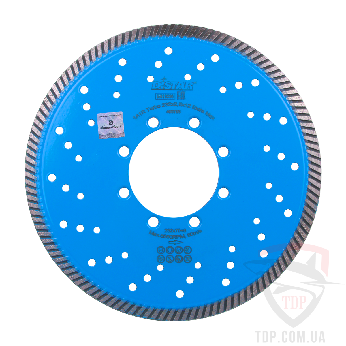 Диск алмазный Distar 1A1R Turbo 232x2.5x12x70+8 Extra Max (10170516018)