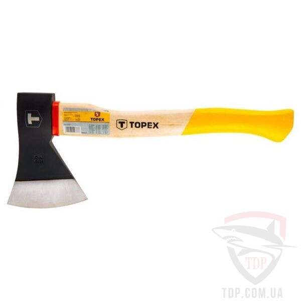 Ручной инструмент Топор Topex 1600 г деревянная рукоять (05A146)