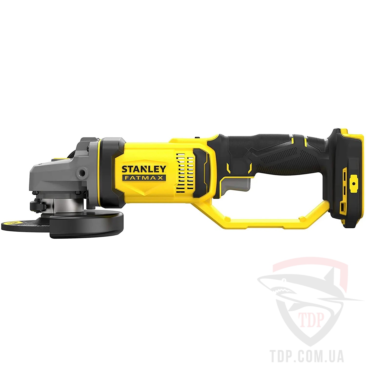 Шліфмашина кутова акумуляторна STANLEY FATMAX Li-Ion 18В (SFMCG400B) - Фото №2