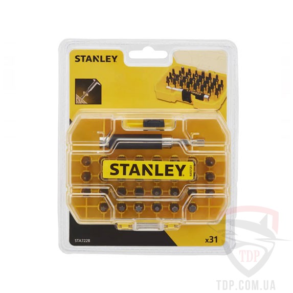 Биты и адаптеры Набор бит STANLEY STA7228