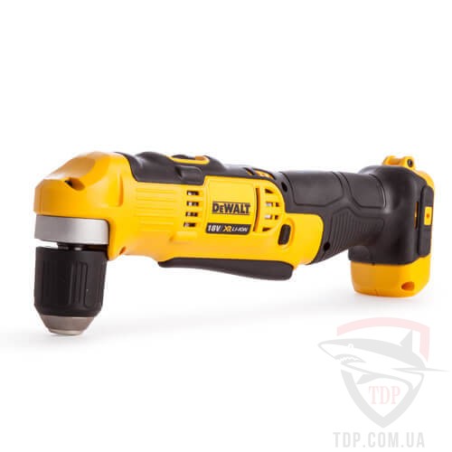 Аккумуляторная угловая дрель-шуруповерт DeWALT,18В XR Li-Ion,33 Нм,650/2000 об/мин,без аккум. и ЗУ, шт (DCD740N)