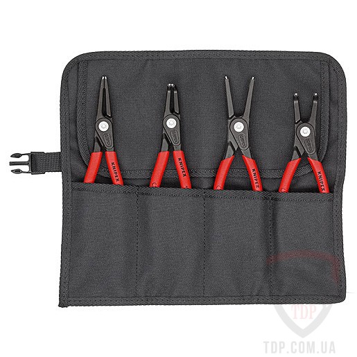 Ручной инструмент Набор щипцов для стопорных колец KNIPEX 4 предмета (00 19 57 V01)
