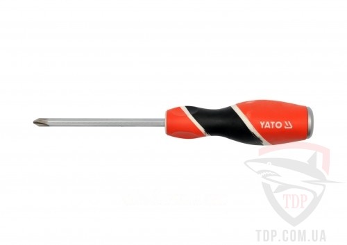 Ручной инструмент Отвертка крестовая ударная Yato Philips PH2x150мм (YT-25994)