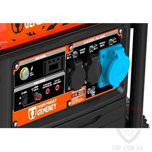 Генератор інверторний GENERGY CRETA RC 7.5кВт (240016090) - Фото №4