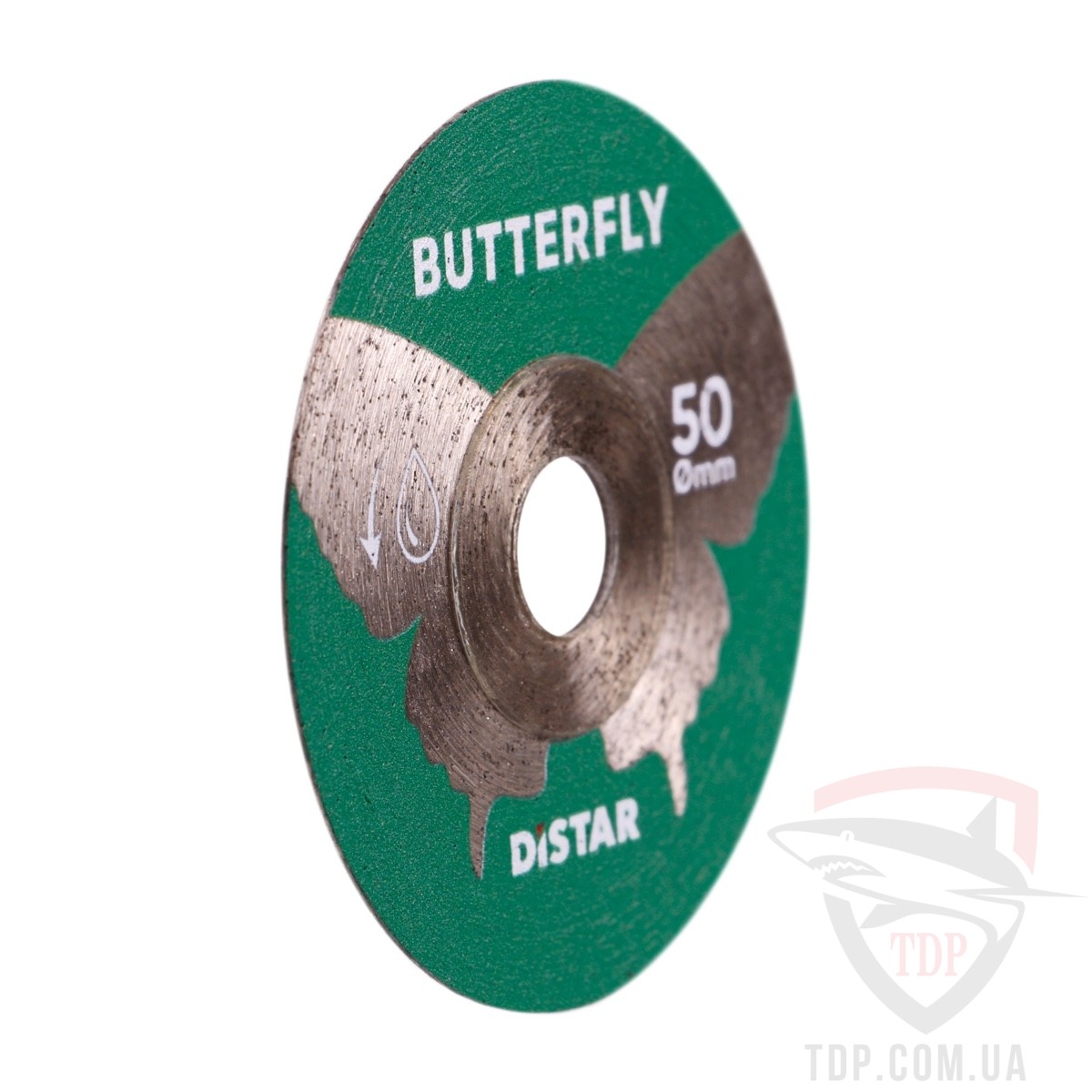 Диск алмазний по керамограніту Distar Butterfly 50x0.6x9.6h мм (11120159031) - Фото №2