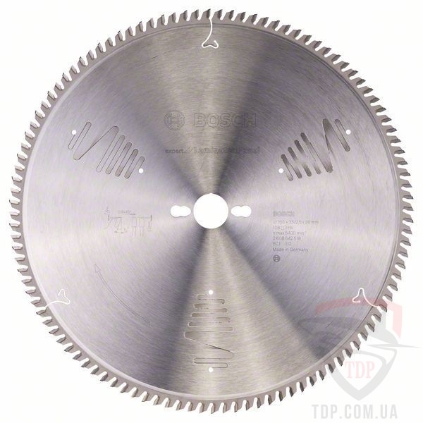 Оснастка Пильний диск по дереву Bosch 350x30x72z K3.5/2.5 Expert for Wood (2608642513)