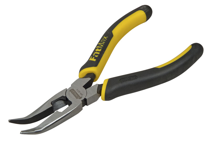 Ручной инструмент Плоскогубцы Stanley FatMax с изогнутыми губками 160 мм (0-89-871)