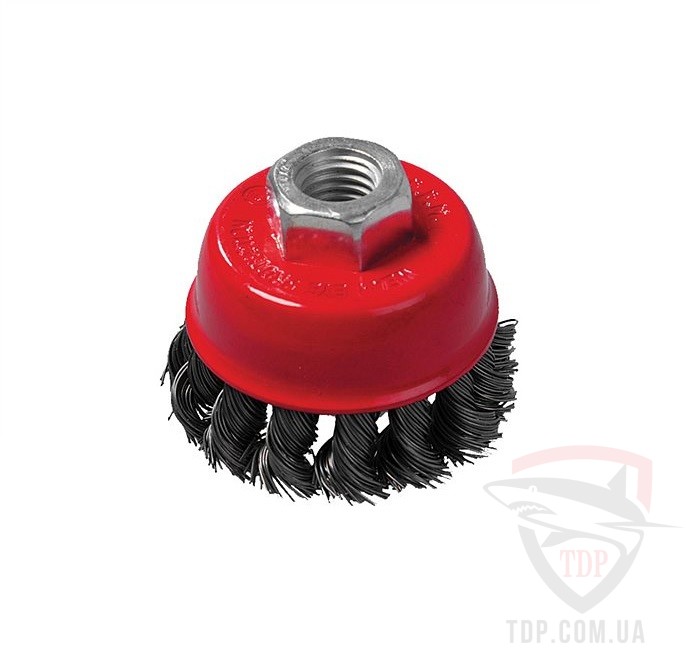 Щетка торцевая MASTER TOOL D125 мм резьба M14 (19-7012)