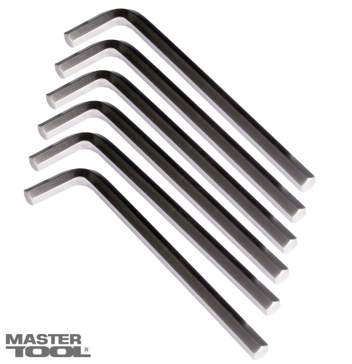 Ключ шестигранный Mastertool 75-0010 (CV 10,0 мм L40-170 мм / 10шт)