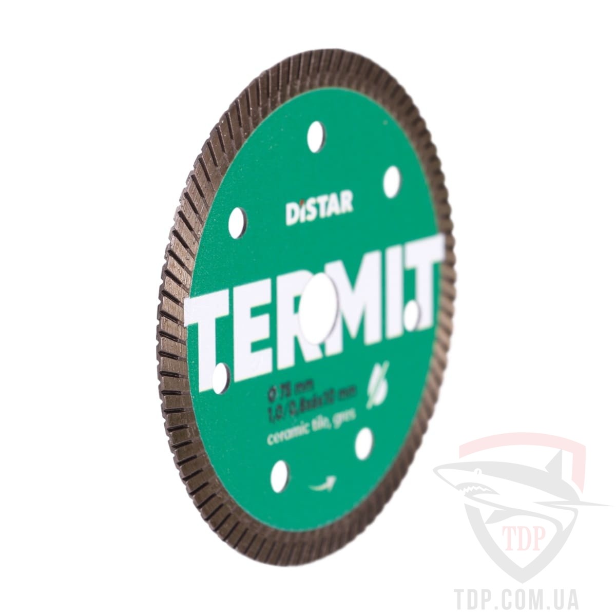 Диск алмазний по керамограніту Distar Termit 76x10x1мм (11139053030) - Фото №5
