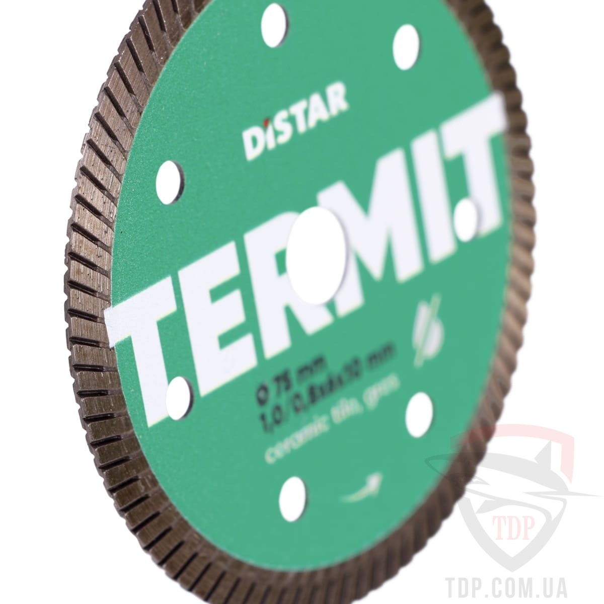 Диск алмазний по керамограніту Distar Termit 76x10x1мм (11139053030) - Фото №4