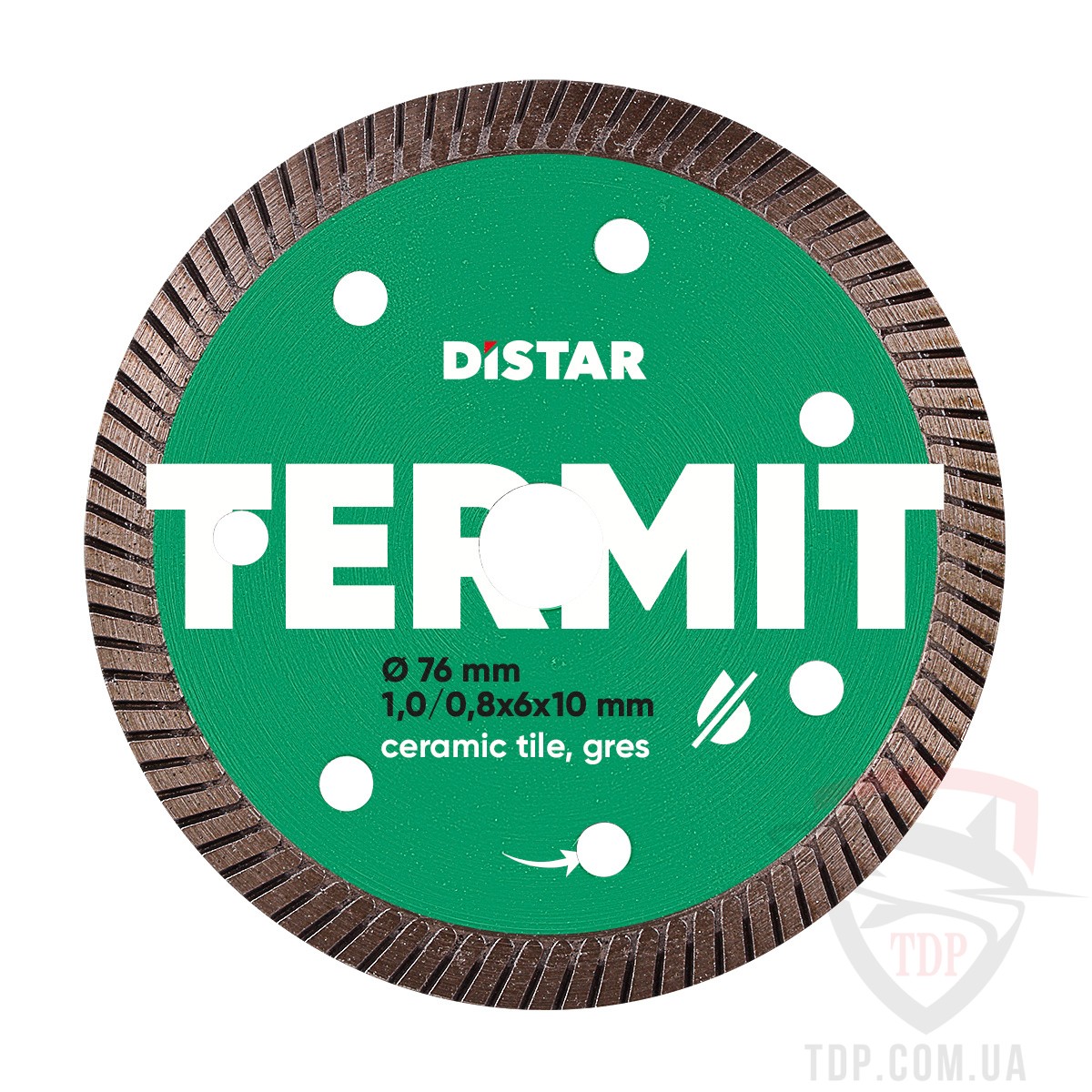 Алмазные диски Диск алмазний по керамограніту Distar Termit 76x10x1мм (11139053030)