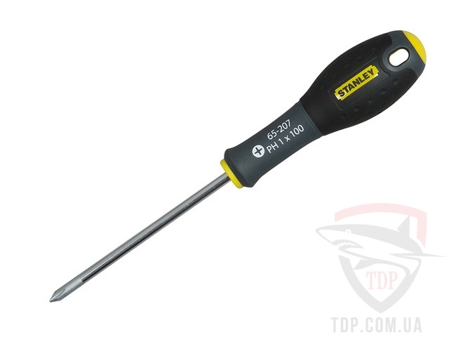Ручной инструмент Отвертка плоская Stanley FatMax 100 мм PH1 (0-65-207)