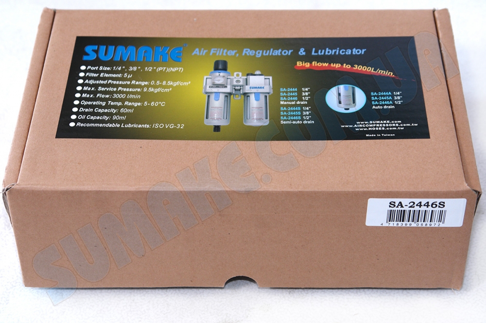 Воздушный фильтр с регулятором Sumake SA-2446 S - Фото №5