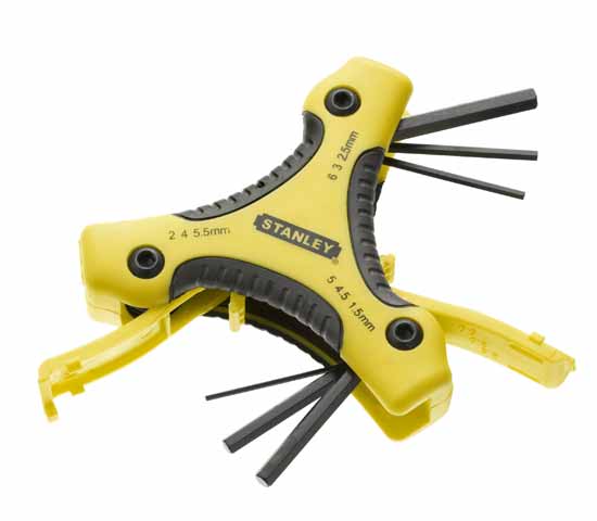Набор торцевых ключей Stanley 0-95-961 "Torx Triangle" (8 шт)