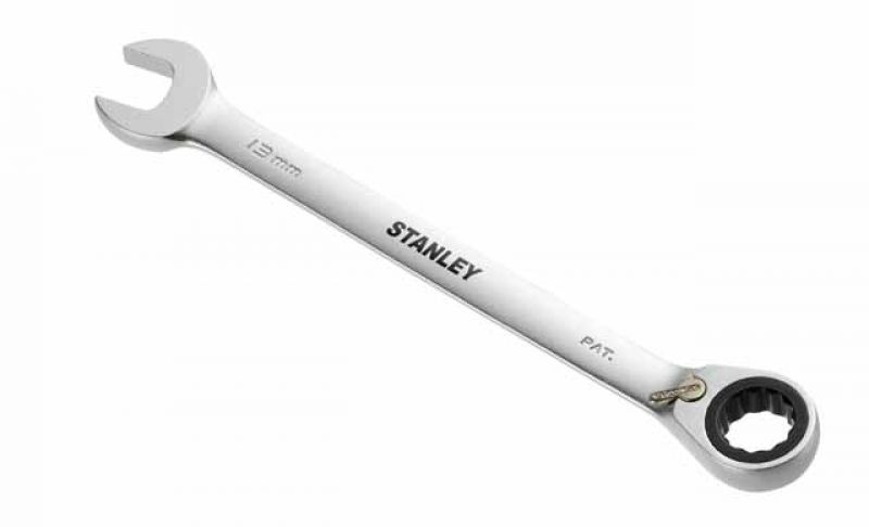 Ключ комбинированный Stanley 1-13-311 (с трещоткой, переключателем 19мм)