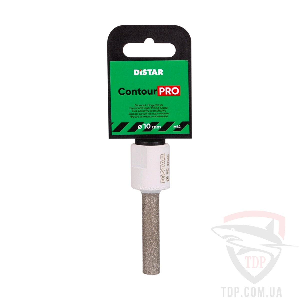 Фреза алмазна пальчикова Distar ContourPRO GF-V 10x50xM14 (87015424068) - Фото №2