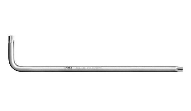 Ручной инструмент Ключ звездообразный S&R 165140027 удлиненный TX27 L140x25 мм