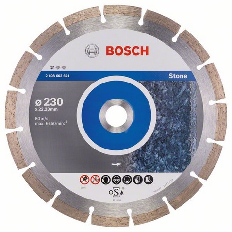 Алмазный диск Bosch Standard for Stone 230*22 - Фото №2