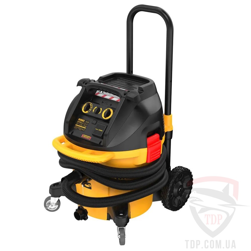 Пилосос мережевий промисловий DeWALT 1400 Вт (DWV905H) - Фото №3