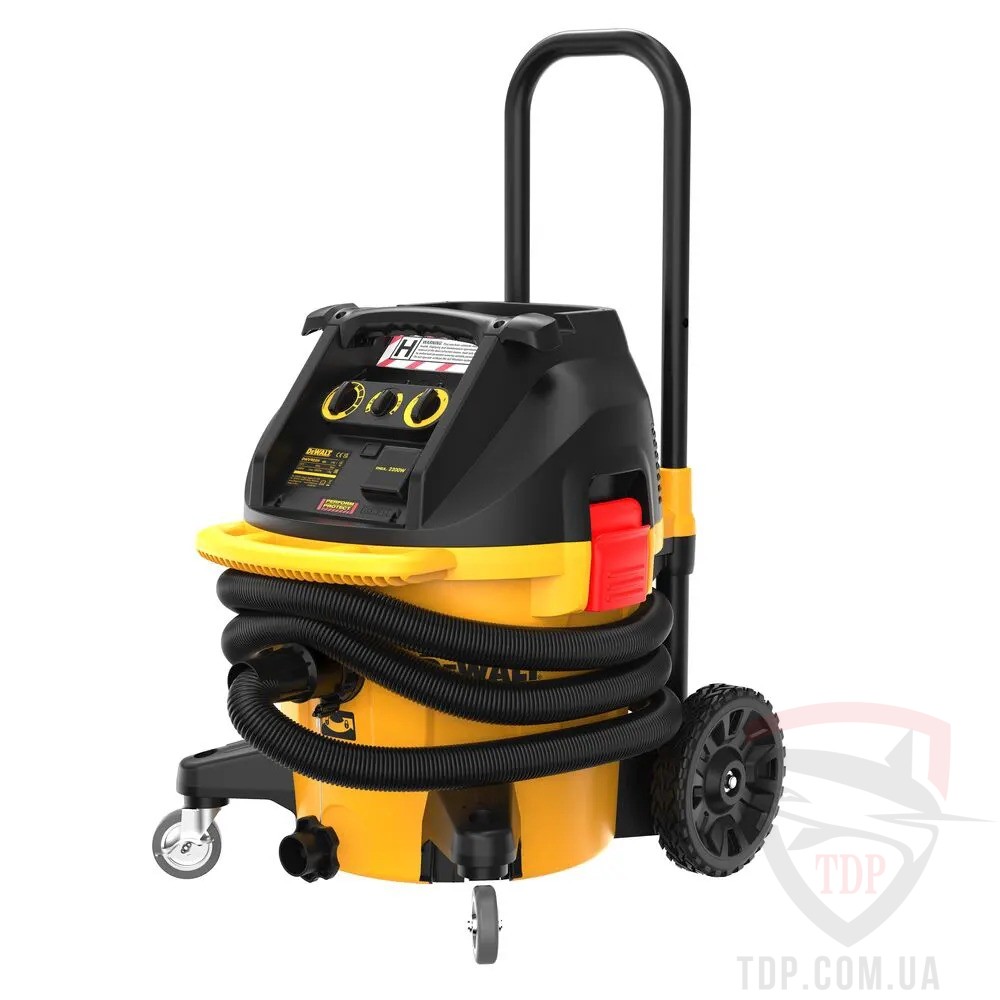 Пилосос мережевий промисловий DeWALT 1400 Вт (DWV905H) - Фото №2