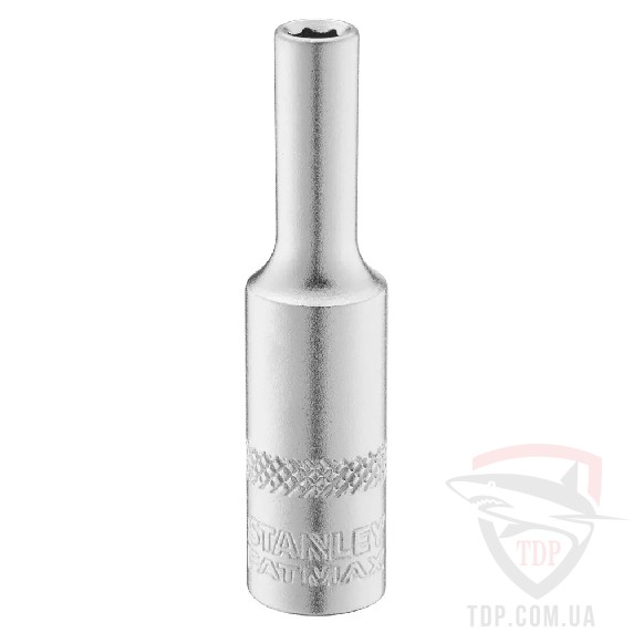 Ручной инструмент Головка торцева STANLEY шестигранна 1/4"x16 мм подовжена (FMMT17967-0)