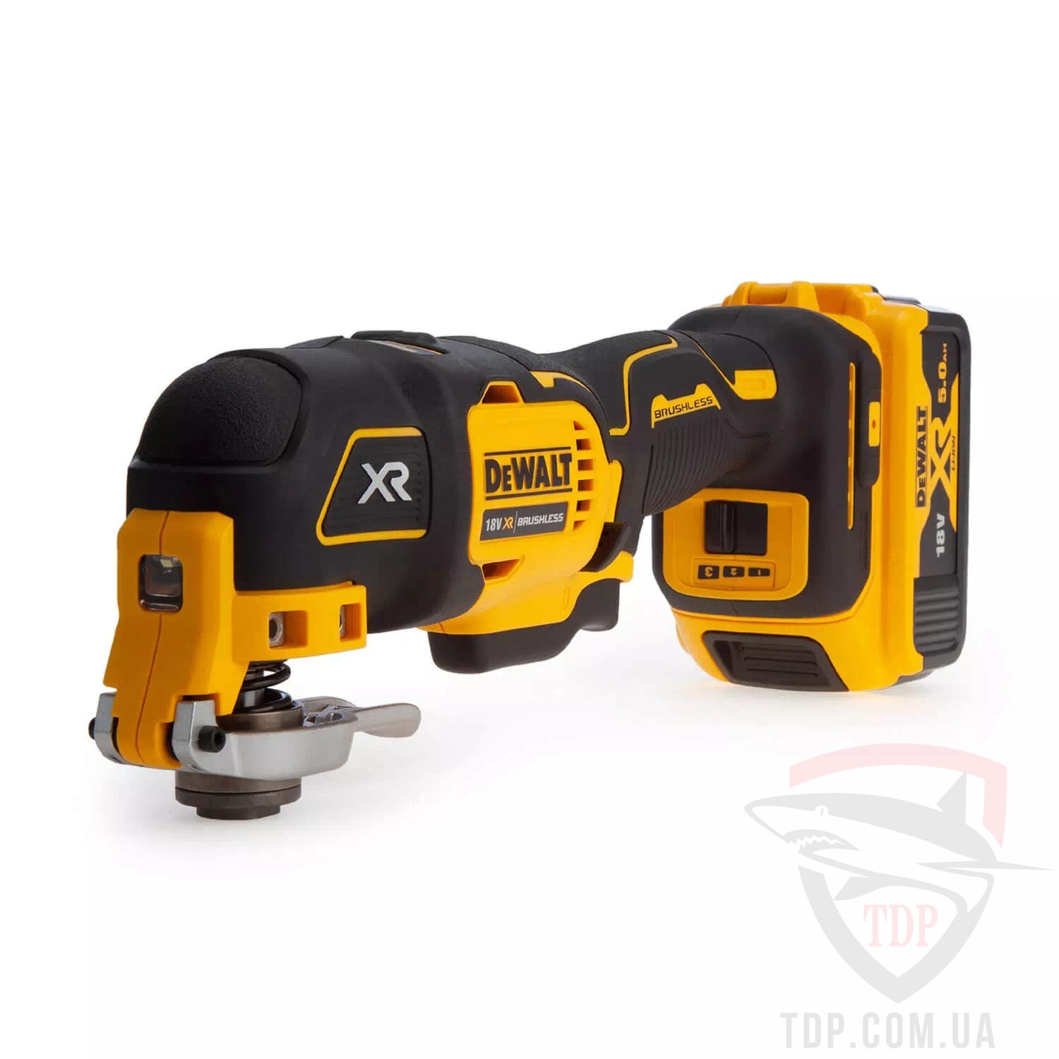 Багатофункціональний інструмент DeWALT XR Li-Ion 18В (DCS356P2) - Фото №4