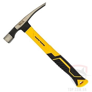 Ручной инструмент Молоток муляра MasterTool 510г фібергласова рукоятка 300мм (02-0921)