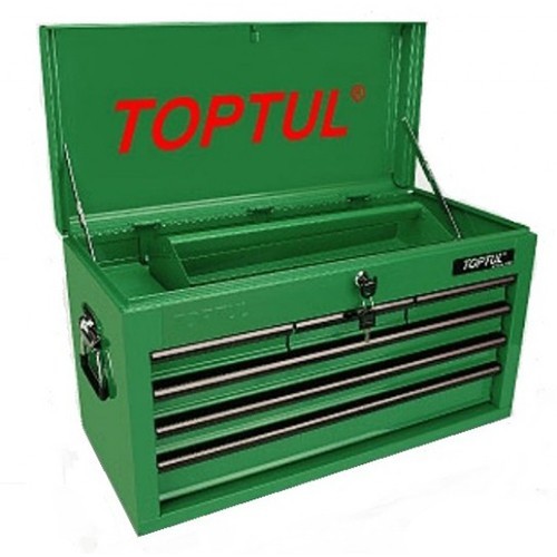 Ящик для инструмента  6 секций  660(L)x307(W)x378(H)mm  TOPTUL TBAA0601