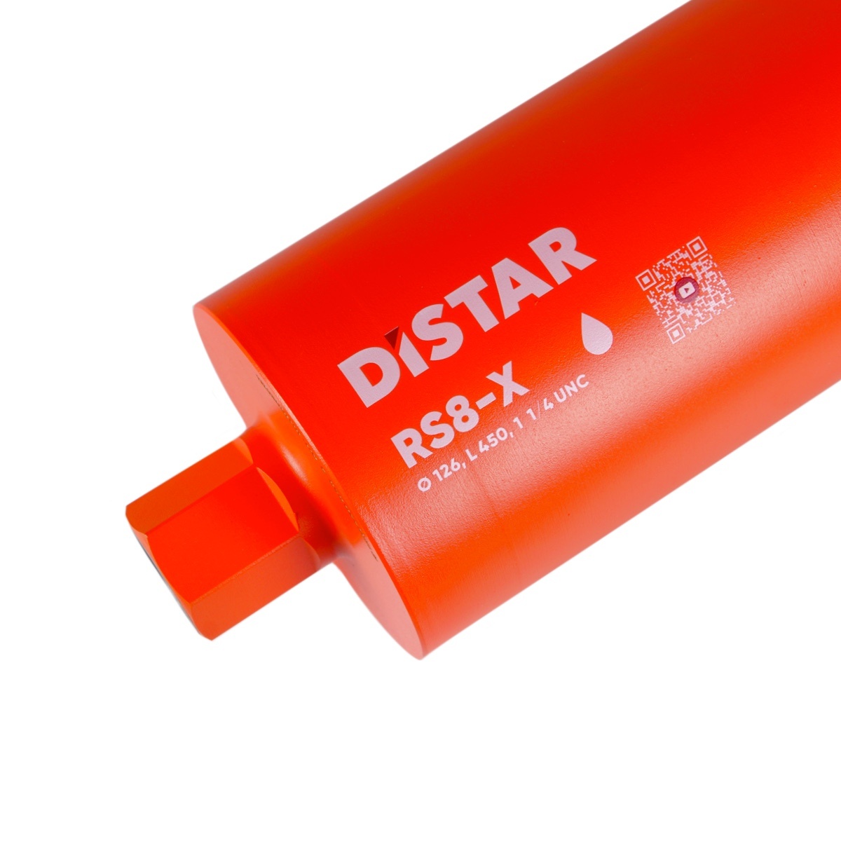 Алмазный инструмент Свердло алмазне по високоармованому бетону Distar RS8-X 125x450-10x1 1/4 UNC (10170085213)