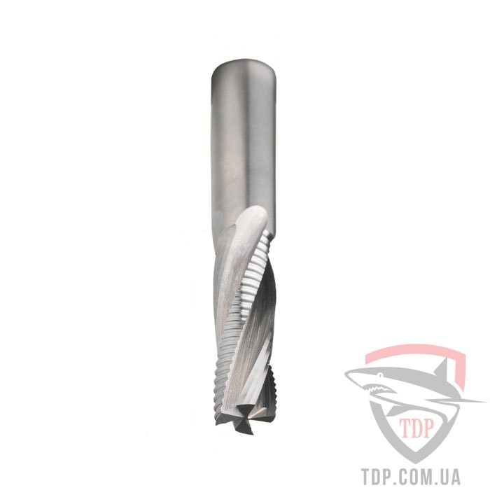 Оснастка Фреза спиральная со стружколомом NordUtensili D18 d18 L100 h52 z2+2 (13518005221)