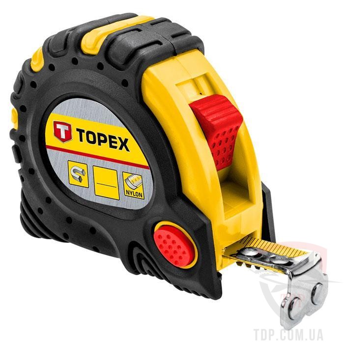Измерительная техника Рулетка Topex 3мх19 мм магнит (27C343)