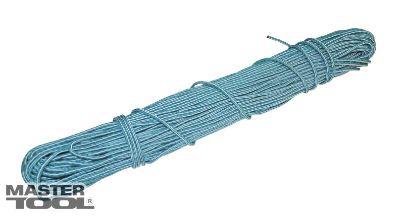 Ручной инструмент Шнур хозяйственный Master Tool 92-0446 (М-100/d-5,0 мм 100 м/мягкий)