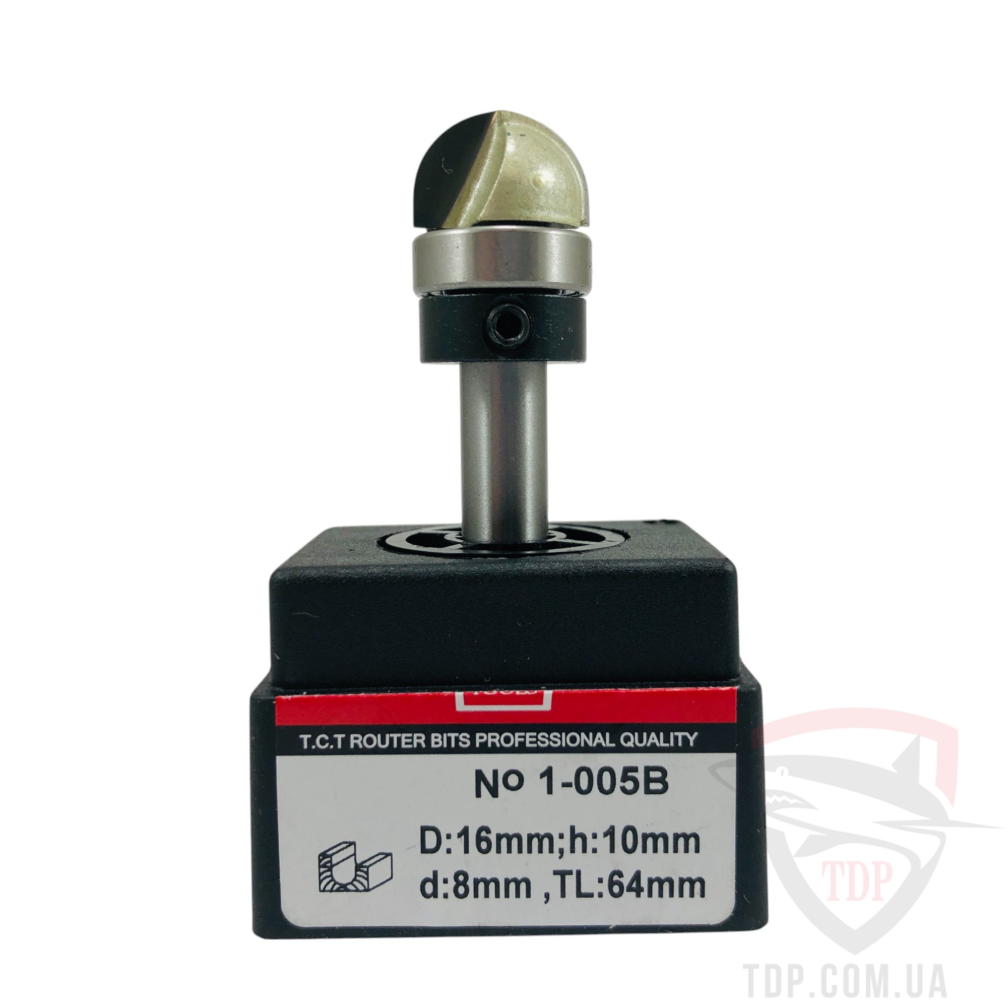 Фреза кромкова галтельна VATZO 1005B D16 d8 L64 h10 - Фото №3