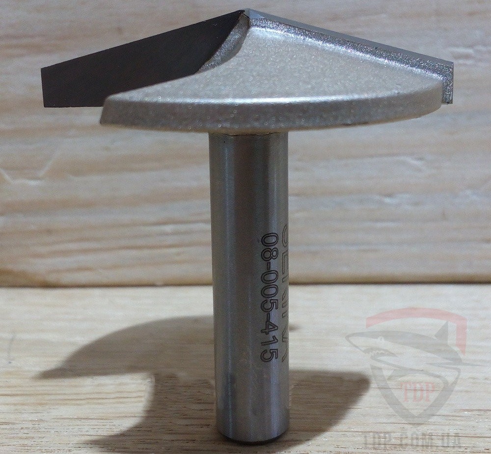 Фреза пазовая V-образная Sekira D40 d8 L44 h9 (005-415-08)