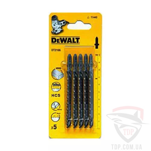 Пилки для лобзика Пилочки для лобзиків DeWALT по металу 76мм T118GF (DT2156)