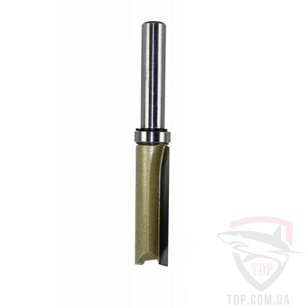 Оснастка Фреза кромочная прямая POBEDIT 1021 с верхним подшипником D12 d8 h40