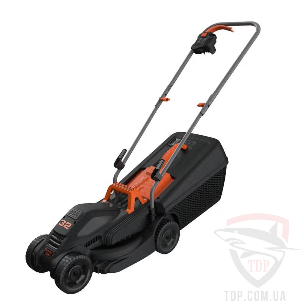 Ручной инструмент Газонокосарка електрична BLACK+DECKER 1000Вт (BEMW351)