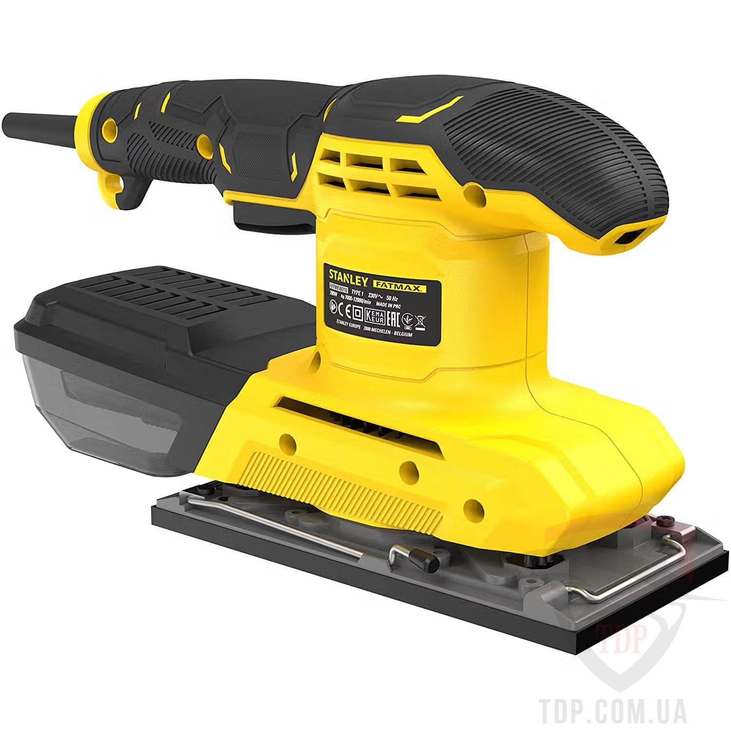 Шліфмашина вібраційна STANLEY FatMax 280 Вт (FMEW214K) - Фото №2