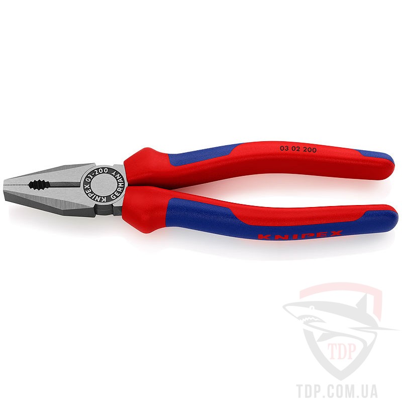 Ручной инструмент Плоскогубцы комбинированные Knipex (03 02 200)