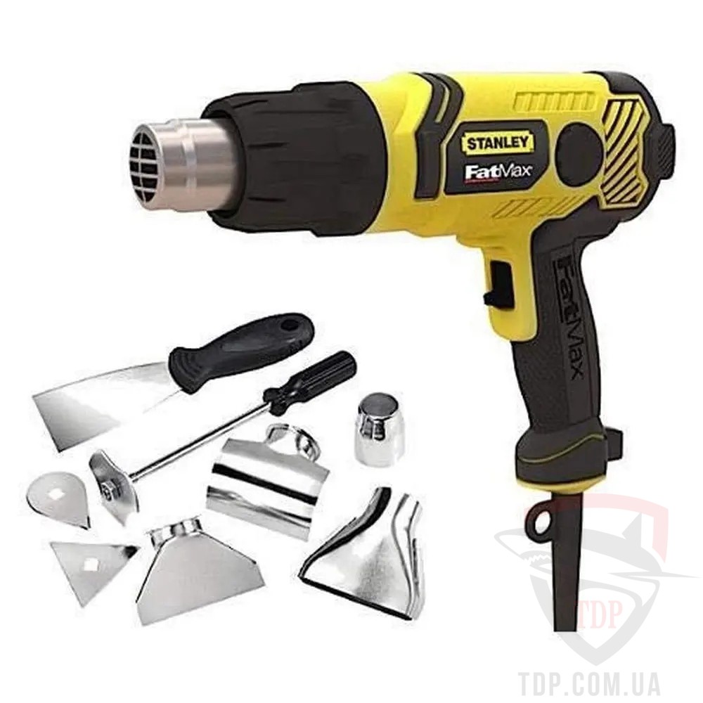 Фен будівельний STANLEY FatMax 2000 Вт (FME670K) - Фото №2