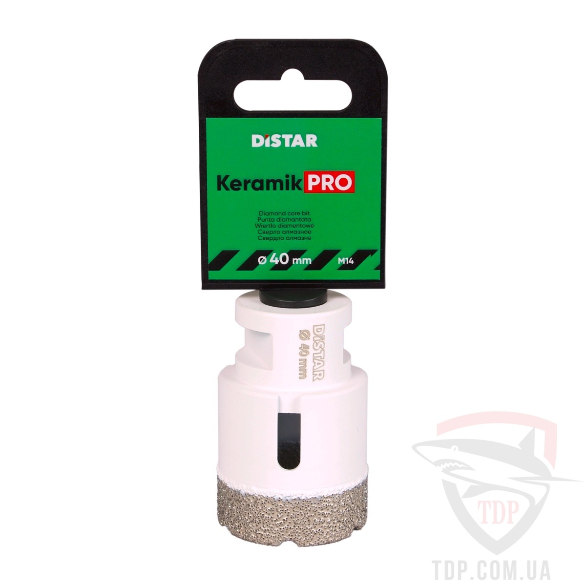 Свердло алмазне по керамограніту Distar Keramik Pro 40x30xM14 (89568442090) - Фото №4