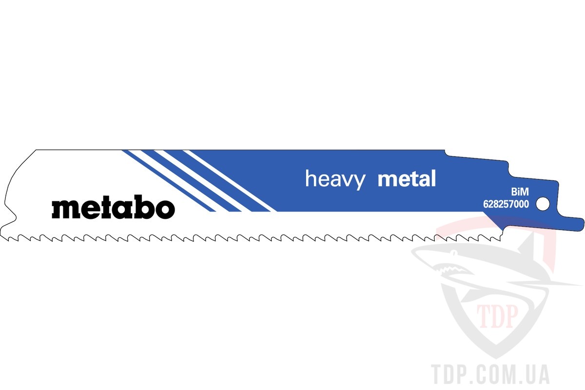 Оснастка Полотно для шабельних пил Metabo Heavy Metal 150мм 5 шт (628257000)