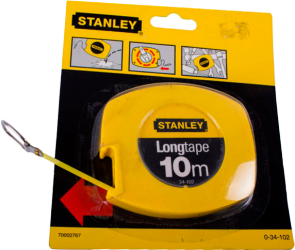 Рулетка со стальной лентой Stanley 10м х 9.5мм (0-34-102)
