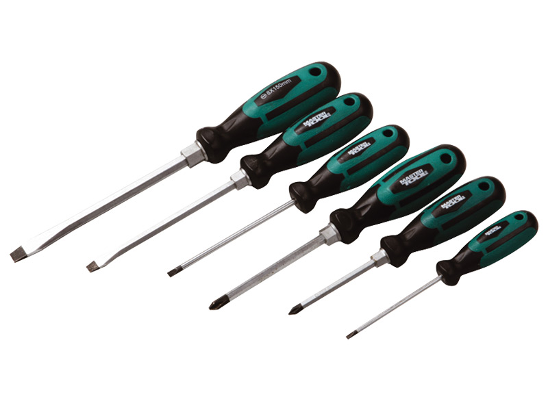 Ручной инструмент Набор отверток MASTER TOOL 40-1150 усиленных