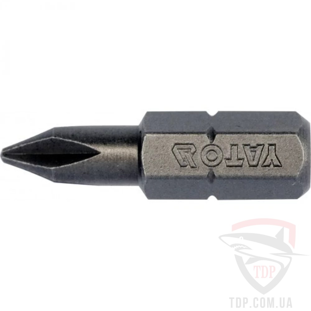 Биты и адаптеры Біта YATO PH1x25 мм 10 шт (YT-78131)