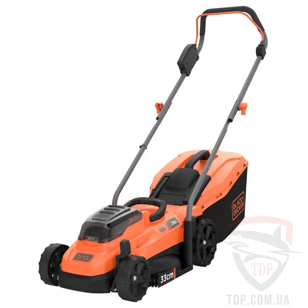 Ручной инструмент Газонокосарка акумуляторна BLACK+DECKER 18В 2.5Аг (BCMW3318L2)