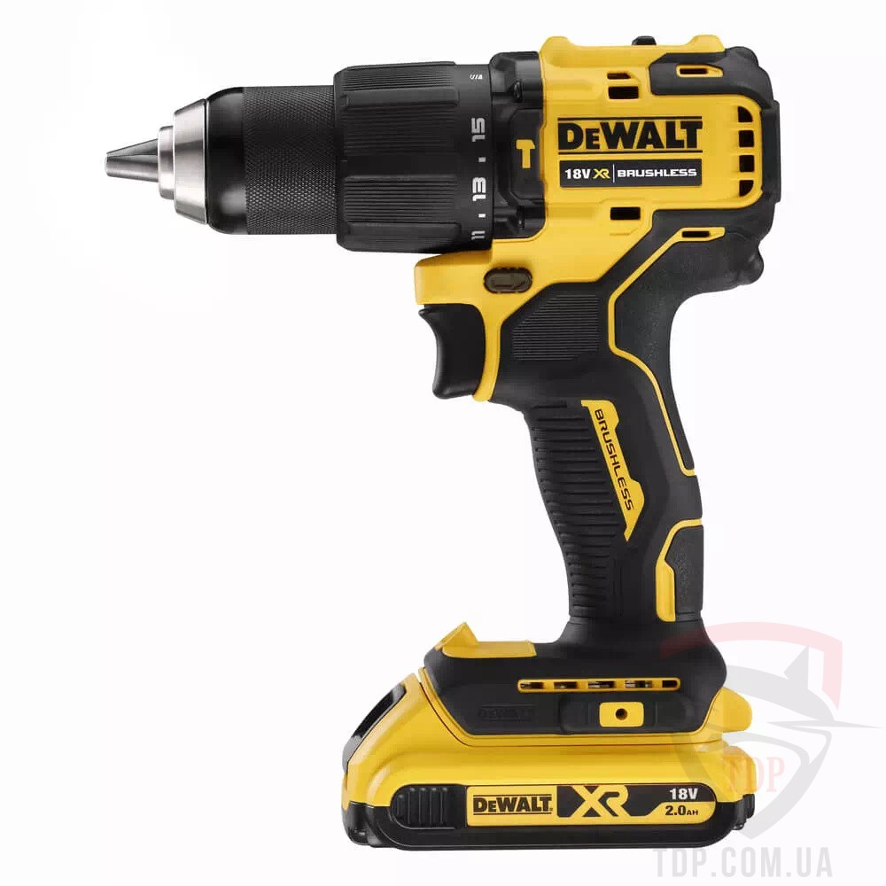 Дриль-шуруповерт DeWALT XR Li-Ion 18 В (DCD709D2T) - Фото №2
