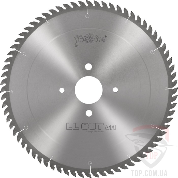 Оснастка Пильный диск по дереву Globus 450x60x72z GA15 (PS312-0450-0003)