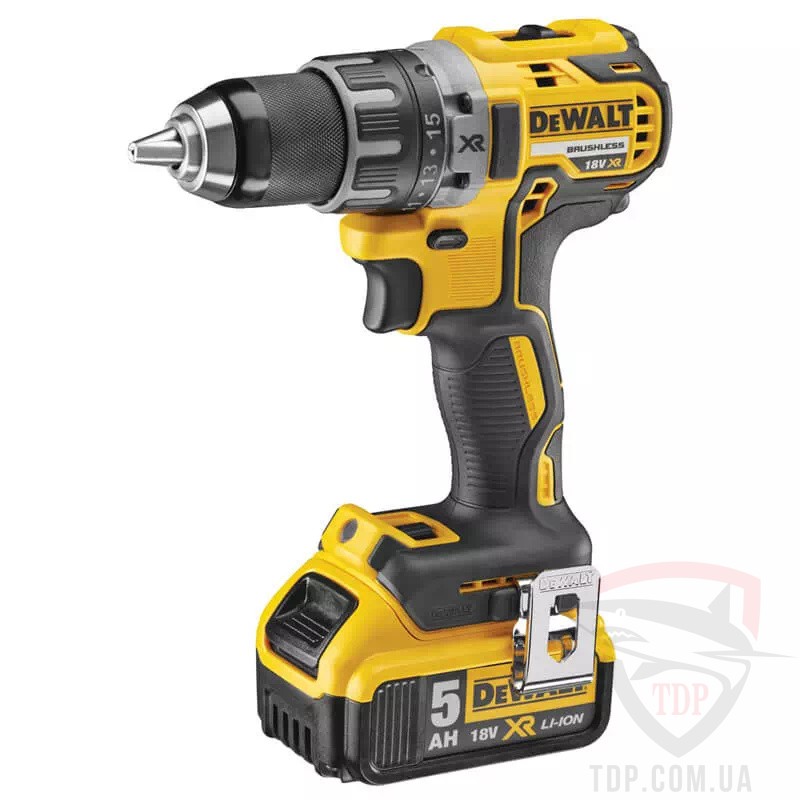 Шуруповерт DeWALT 18В XR Li-Ion (DCD791P2) - Фото №2